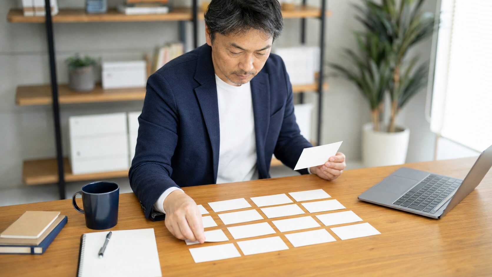 転職前に経験と実績を棚卸しする40代・50代のビジネスパーソン