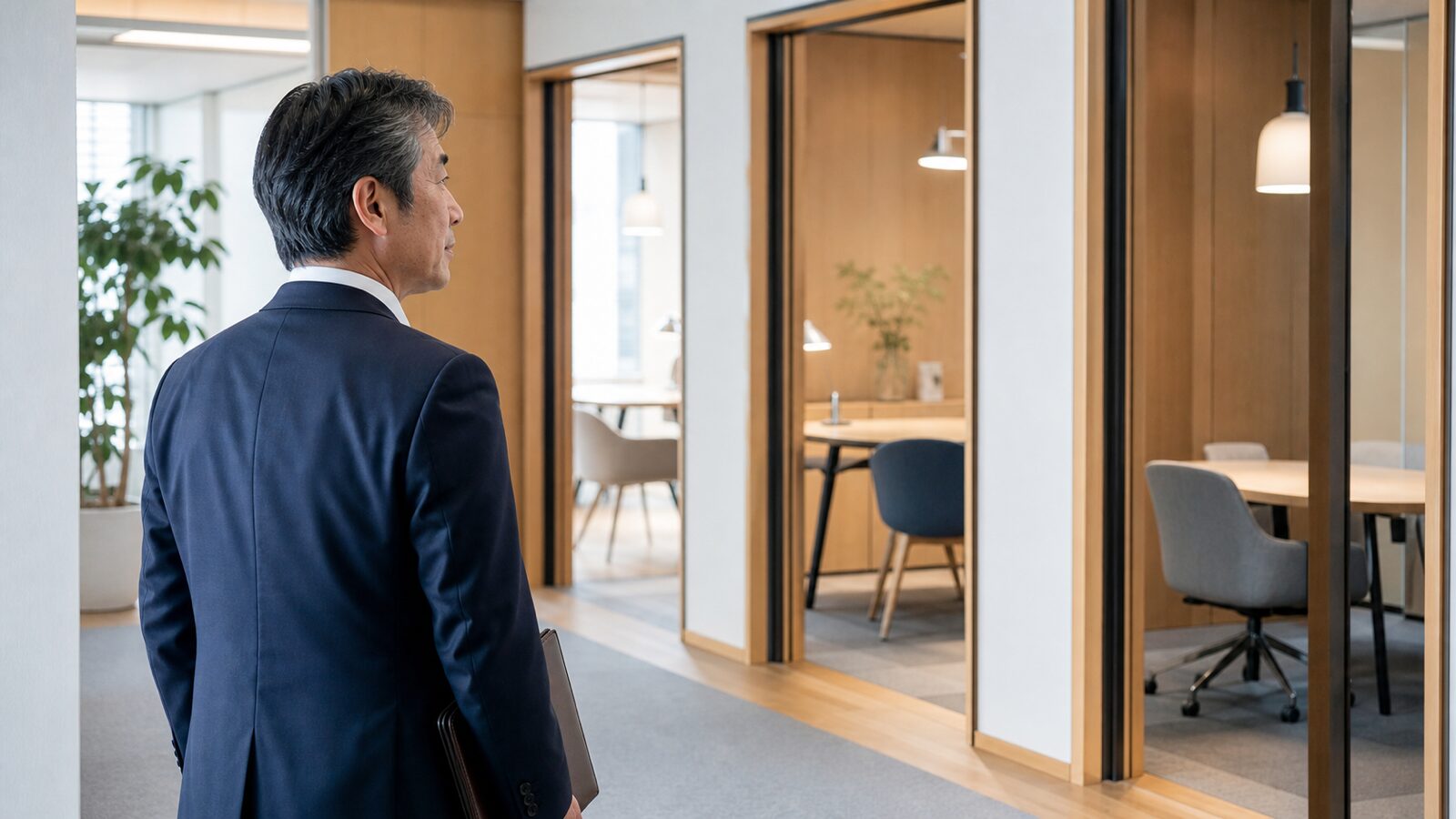 中途採用で複数回の面接に進む40代・50代の会社員