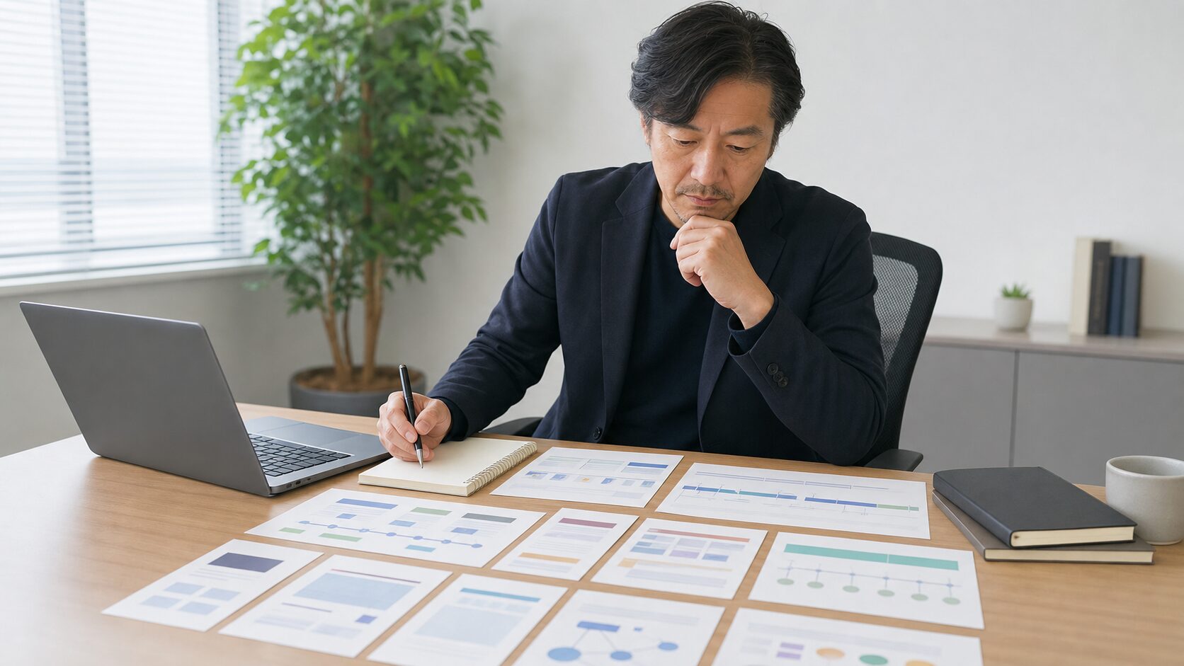 ITプロジェクトの経験・技術・実績を棚卸しするビジネスパーソン