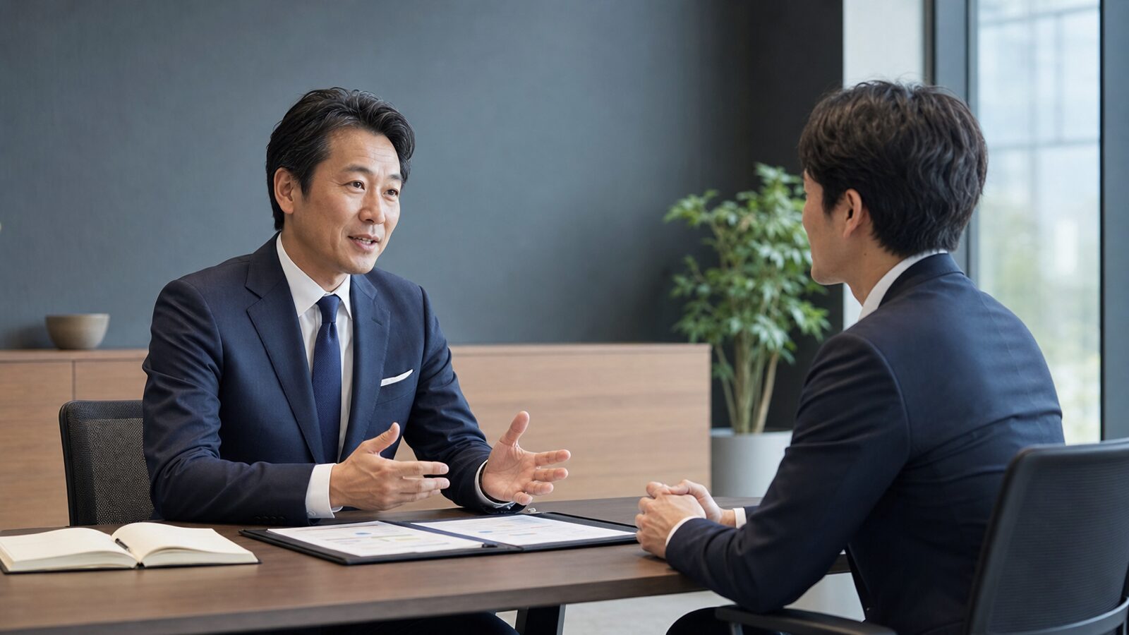 専門職で生かせる経験を採用面接で説明するミドル世代